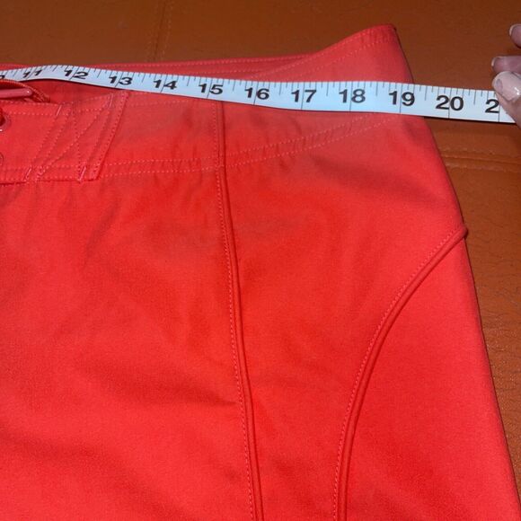The North Face Women's Boardshort Swimwear Shorts Trunks Coral/red Size 14 - Picture 7 of 9